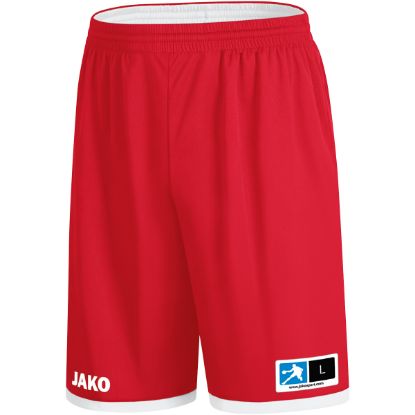 Afbeeldingen van Reversible short Change 2.0 sportrood/wit