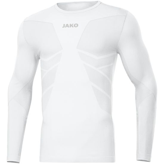 Afbeeldingen van Longsleeve Comfort Gerecycled wit