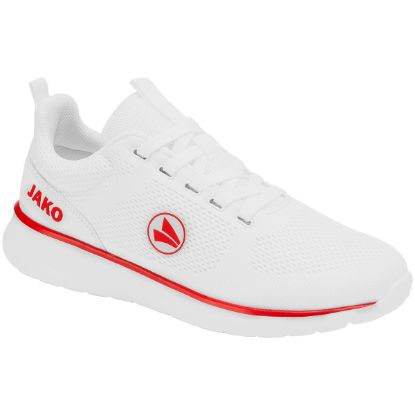 Afbeeldingen van Sneaker Team Mesh wit/rood